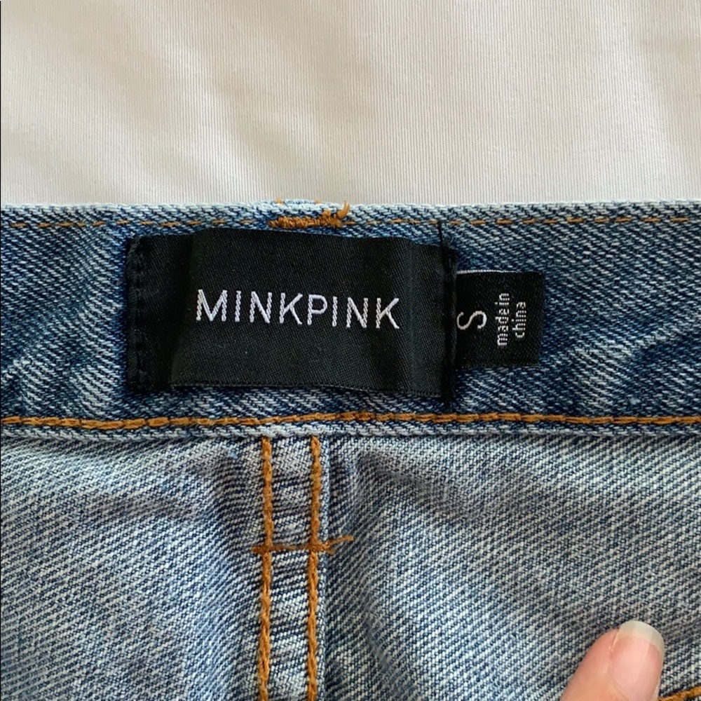 Mink pink slasher shorts - Picture 3 of 3